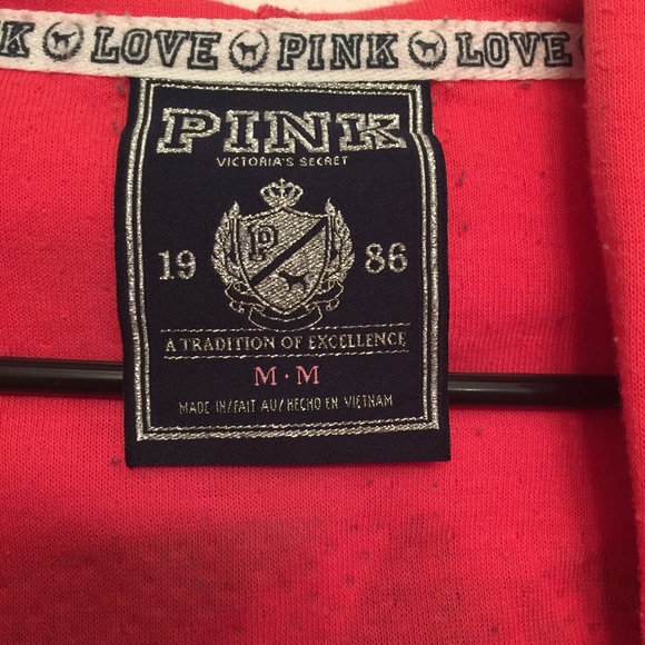 PEACE Victorias Secret Pink Jacket - Picture 4 of 5